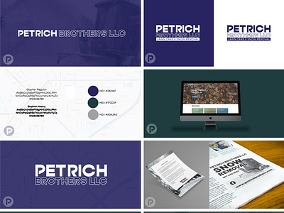 Petrich Brothers branding