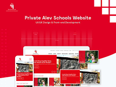Private Alev Schools ui design ux design