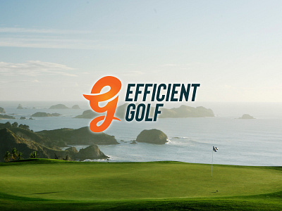 Efficient Golf branding brand design brand identity branding golf golf branding golf logo golfer golfing logo logo design