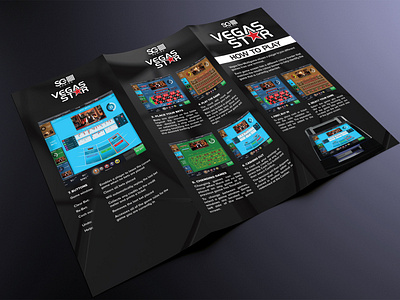 Vegas Star | Quartz brochure - SG Gaming branding brochure brochure design graphic design mockup print ad print design publication