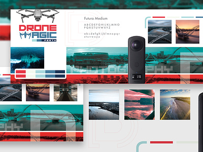 Brand Identity Stylescape 2 - Drone Magic Perth