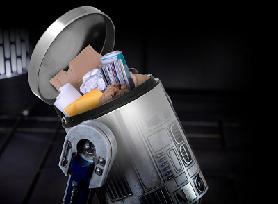 R2D2 collage comedy funny humor humour manipulation photoshop scifi space spaceman star wars star wars day starwars trash