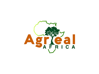 Agrieal Africa branding design icon logo
