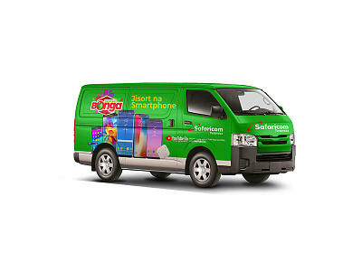 Safaricom Van branding