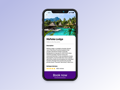 Daily UI practice - 067 Hotel booking