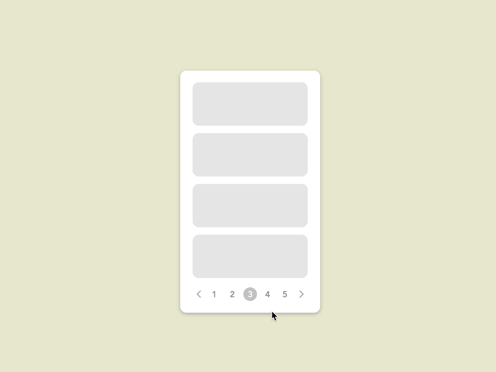 Daily UI practice - 085 pagination
