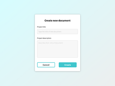 Daily UI practice - 090 Create new