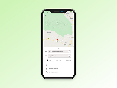 Daily UI practice - 020 Location tracker