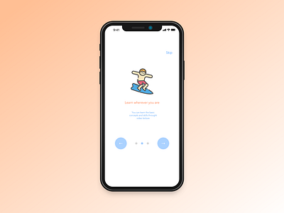 Daily UI practice - 023 Onboarding