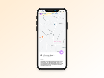 Daily UI practice - 029 Map dailyui dailyui029 design practice ui userinterface