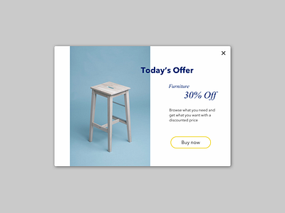 Daily UI practice - 036 Special Offer