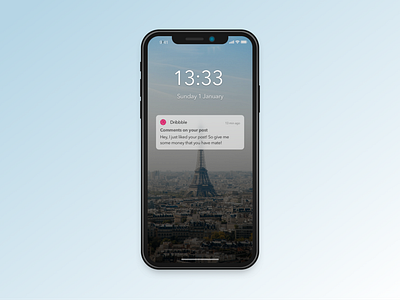 Daily UI practice - 049 Notification