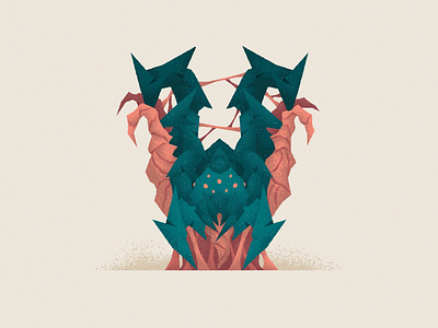 Monstography - V 36daysoftype challenge character design font font design illustration lovecraft minimal monster monsters type typeface typography vector