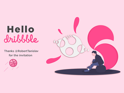 Hey there, Dribbblers! design illustration vector