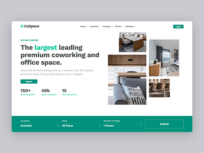 Coworking Space Website