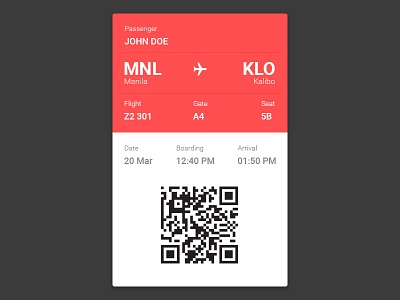 Daily Ui 024 024 boarding daily design interface pass ui