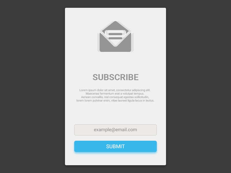 Daily Ui 026 subscribe interface design ui daily 026