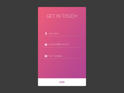 Daily Ui 028 028 contact daily design interface ui us