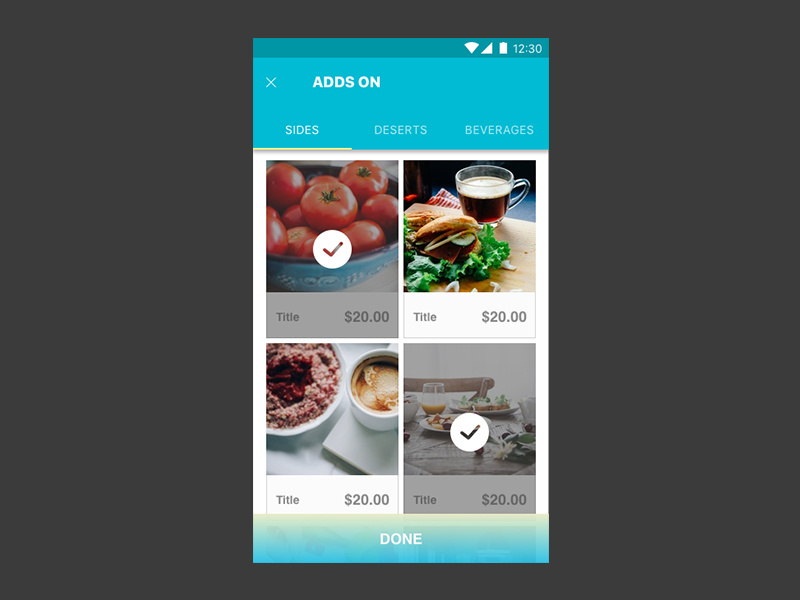 Daily Ui 033 product customize ui daily interface design 033