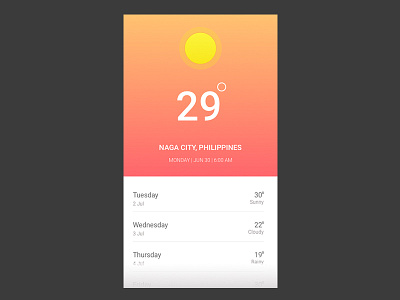 Daily Ui 037 037 daily design hint interface ui weather