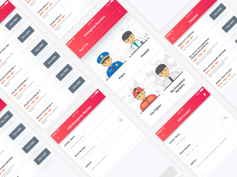 Dribbble app design ui design