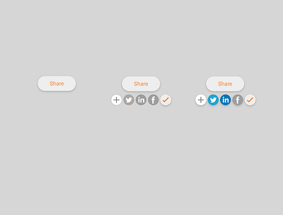 Social Share Design 010socialshare dailyui design ui