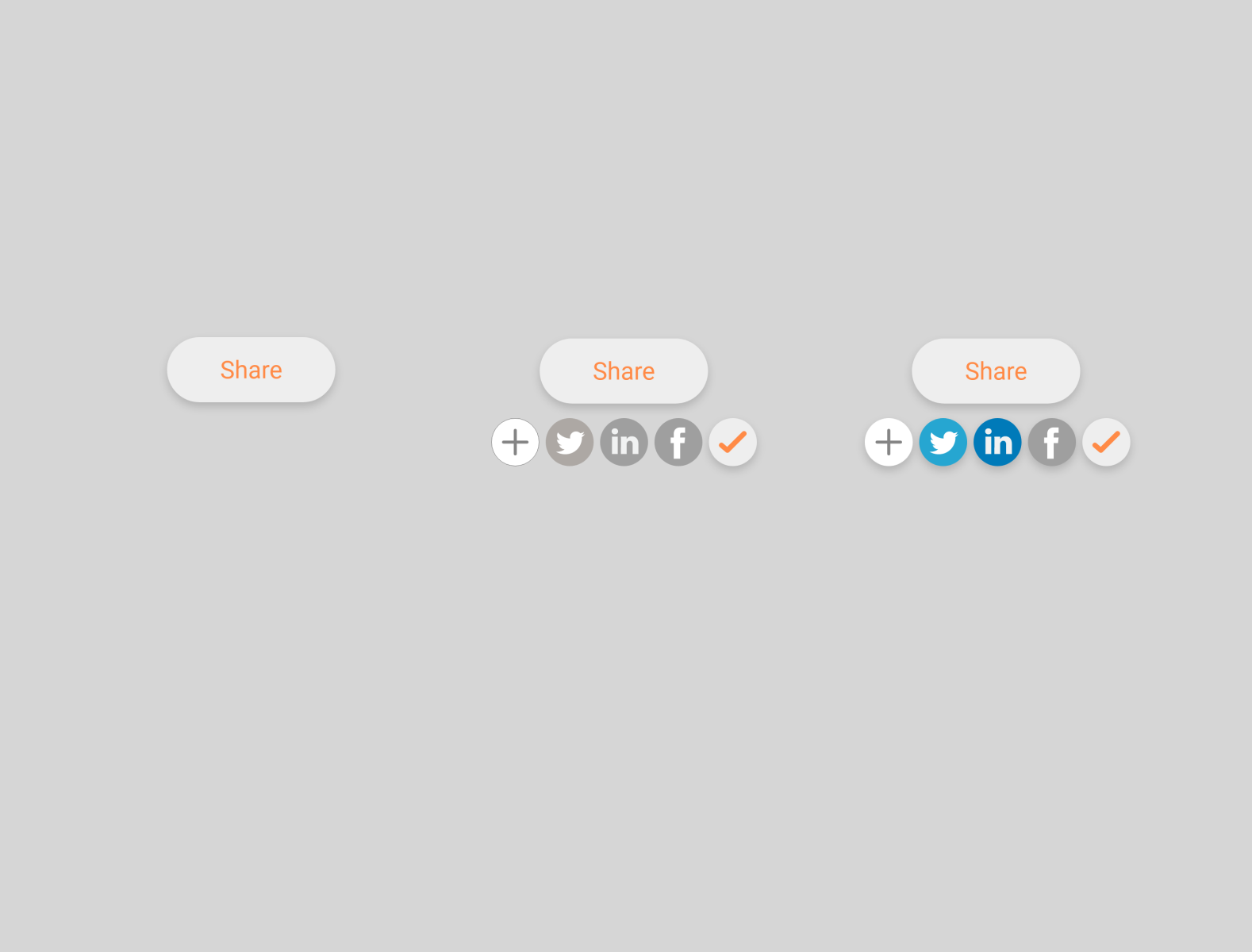 Social Share Design By Tahmineh Eyvazi On Dribbble