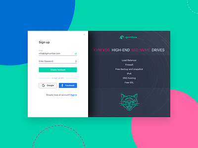 Sign up form daily 100 challenge daily ui dailyui signup