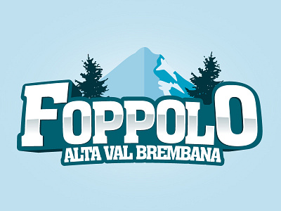 Foppolo logo mountain resort ski snowboard