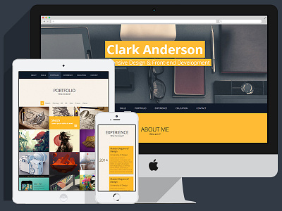 LEAN One Page Responsive Portfolio HTML Template