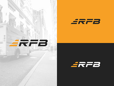 RFB | Logo brand brand design branding broker car transportation design graphic design logo vector