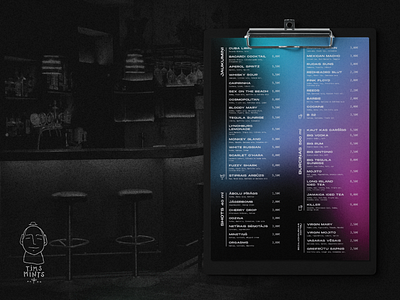 Tims Mints | Visual concept (Menu)