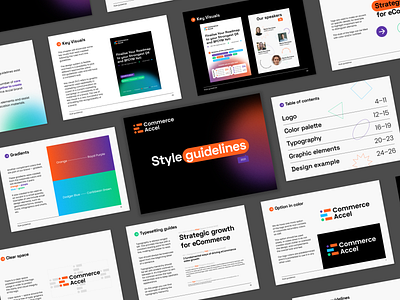 Commerce Accel | Visual identity & Style guidelines