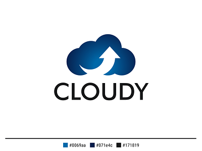 Day 14 Cloud Computing Logo adobe illustrator dailylogo dailylogochallenge dailylogodesign design graphic design logo vector