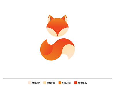 Day 16 Fox Logo adobe illustrator dailylogo dailylogochallenge dailylogodesign design golden ratio graphic design logo vector