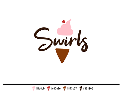 Day 27 Ice Cream Company Logo adobe illustrator dailylogo dailylogochallenge dailylogodesign design graphic design logo vector