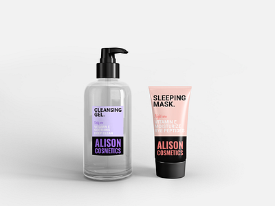 "Alison Cosmetics" Packaging