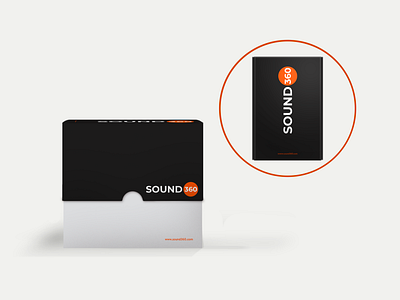 Sound 360 Package adobe illustrator brand brand design brand identity branding design graphic design hardware logo logocore mock up music package design packaging sound speaker stereo vector