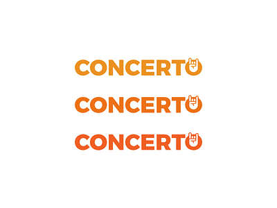 Concerto Logo adobe illustrator brand brand identity branding concert design graphic design logo logocore music vector