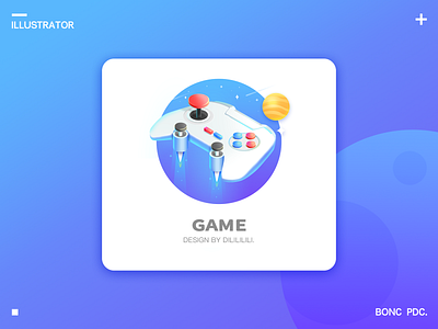 Game icon illustration 丨 Let`s fly Let`s play