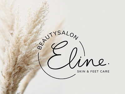 Beauty Salon Eline beautician beauty logo beauty salon beautysalon brand design branding design illustration logo logo design salon logo skincare skincare logo typography vector