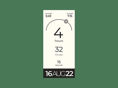 Daily UI #014 - Countdown Timer app ui ux