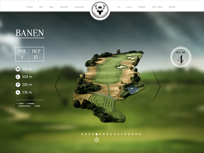 Rungsted Golfklub Website golf webdesign website