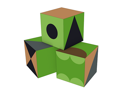 Shapemaker x Minecraft 3d cinema4d cubes minecraft shapemaker