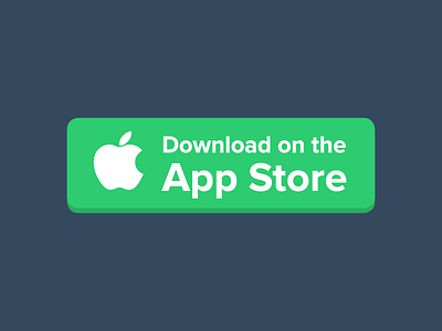 Flat App Store Badge app store badge button flat indesign promo website
