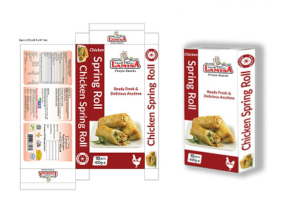 Packaging Design V1.2 [Lamisa Food] branding design food and drink illustration packagingdesign printing press production vector