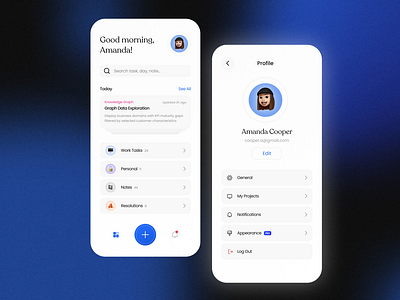 Productivity Mobile App