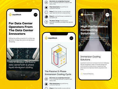 LiquidStack | Mobile Pages