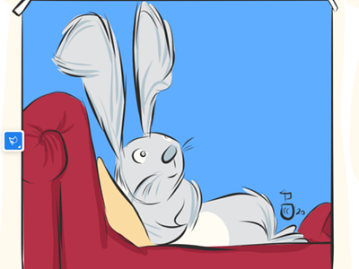 I feel bootiful animal animal artist animal illustration animals art bunny bunny sketch drawing
