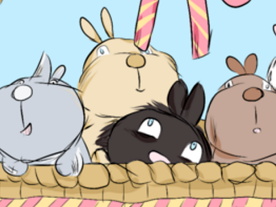 Basket of bunnies
